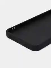 Черный чехол силиконовый для Oppo A 17 K / Оппо A 17 K, матовый, с защитой камеры