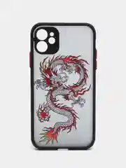 Красный чехол на iPhone (Айфон) 11/13/14/15/X/XR/7/8 Plus/SE2/XS Max/12 Pro Max про макс