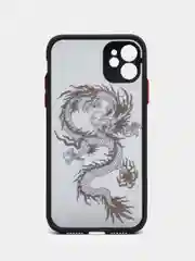 Красный чехол на iPhone (Айфон) 11/13/14/15/X/XR/7/8 Plus/SE2/XS Max/12 Pro Max про макс