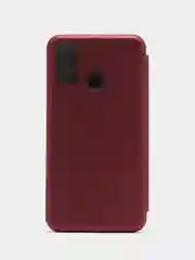 Бордовый чехол книжка Huawei Honor P Smart 2020 (Хуавей Хонор П Смарт 2020)