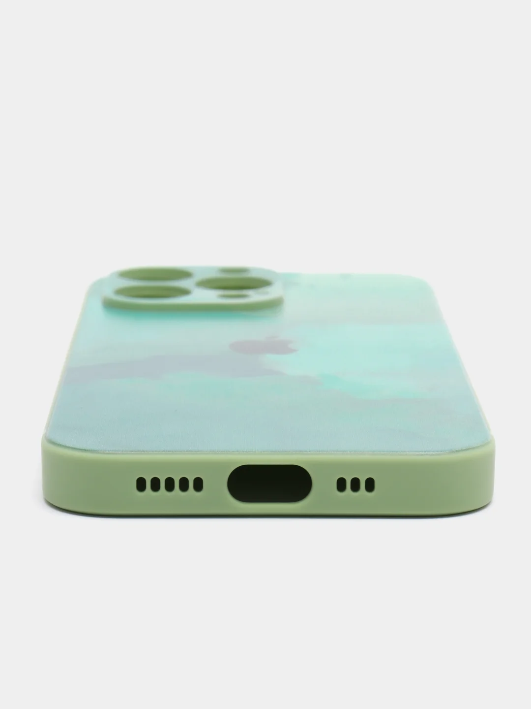 Зелёный хаки чехол для Айфон (iPhone) 11 / 14 / 13 Pro / Max / 7 / 8 / Plus X / XS XR / 12 Mini, силиконовый