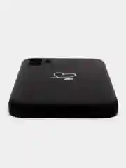 Черный чехол для айфон (iPhone) 11 13 Pro Max 7 8 Plus X / XS XR / 12 Mini, силиконовый
