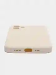 Молочный чехол для айфон (iPhone) 11 13 Pro Max 7 8 Plus X / XS XR / 12 Mini, силиконовый