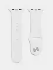 Мятный силиконовый ремешок для Apple Watch с рисунком