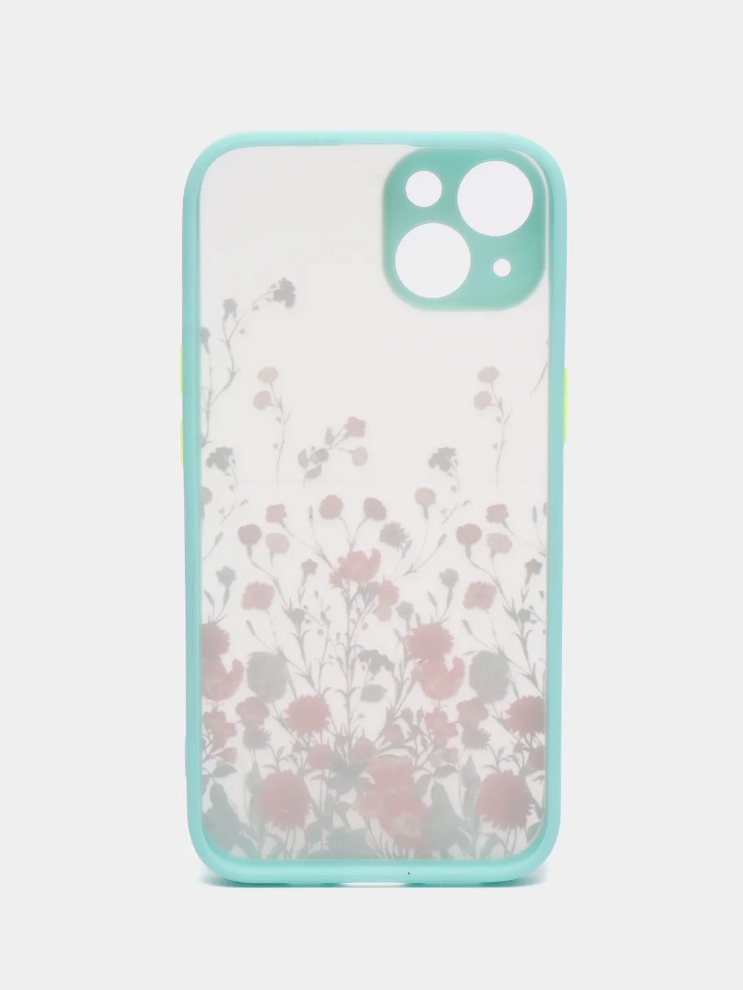 Голубой чехол для айфон (iPhone) 11 13 14 15 / 7 / 8 Plus / SE2 Pro Max XR про макс пластиковый