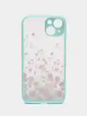 Голубой чехол для айфон (iPhone) 11 13 14 15 / 7 / 8 Plus / SE2 Pro Max XR про макс пластиковый