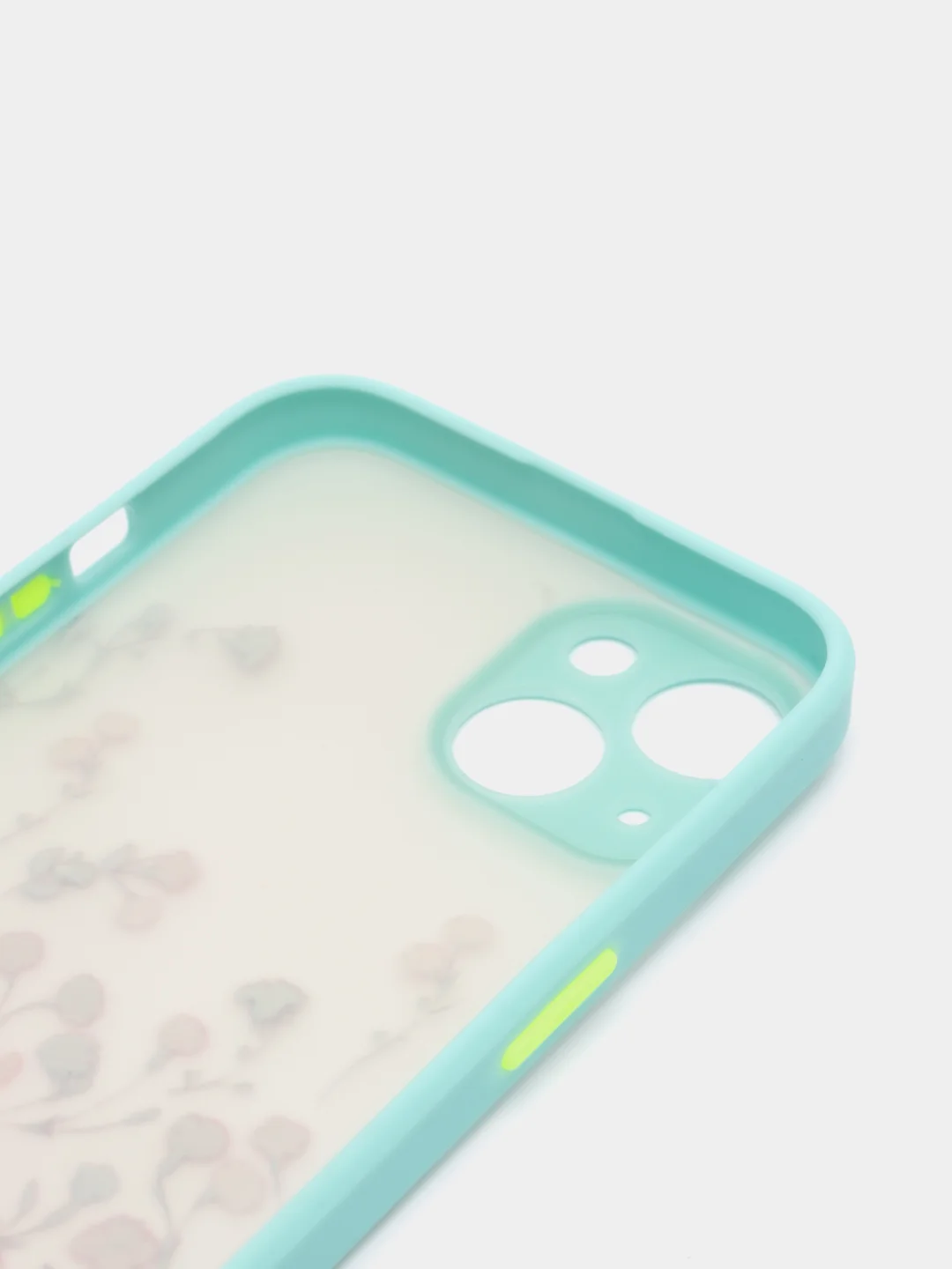 Голубой чехол для айфон (iPhone) 11 13 14 15 / 7 / 8 Plus / SE2 Pro Max XR про макс пластиковый