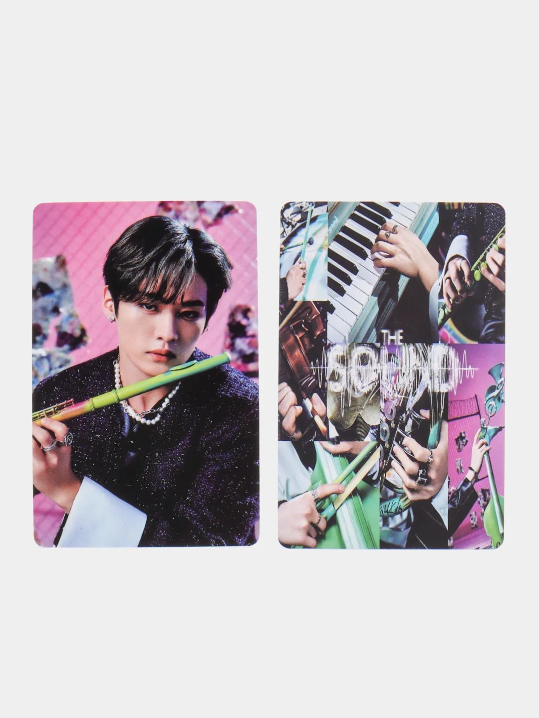 Фиолетовый карточки Stray Kids 55шт