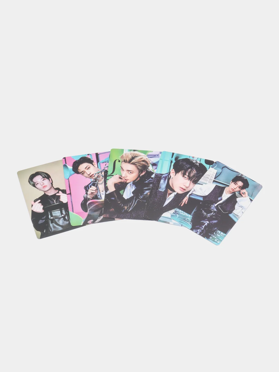 Фиолетовый карточки Stray Kids 55шт