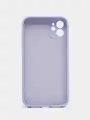 Лавандовый чехол для айфон (iPhone) 11 13 Pro Max 7 8 Plus X / XS XR / 12 Mini, силиконовый