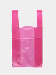 Красный пакет майка цветная 100 штук, 25*45