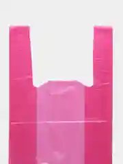 Красный пакет майка цветная 100 штук, 25*45