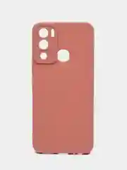Силиконовый чехол для Infinix Hot 12i (Инфиникс Хот 12 ай) матовый, с защитой камеры