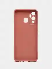 Чехол силиконовый Infinix Hot 12 Play (Инфиникс Хот 12 Плей) матовый, с защитой камеры
