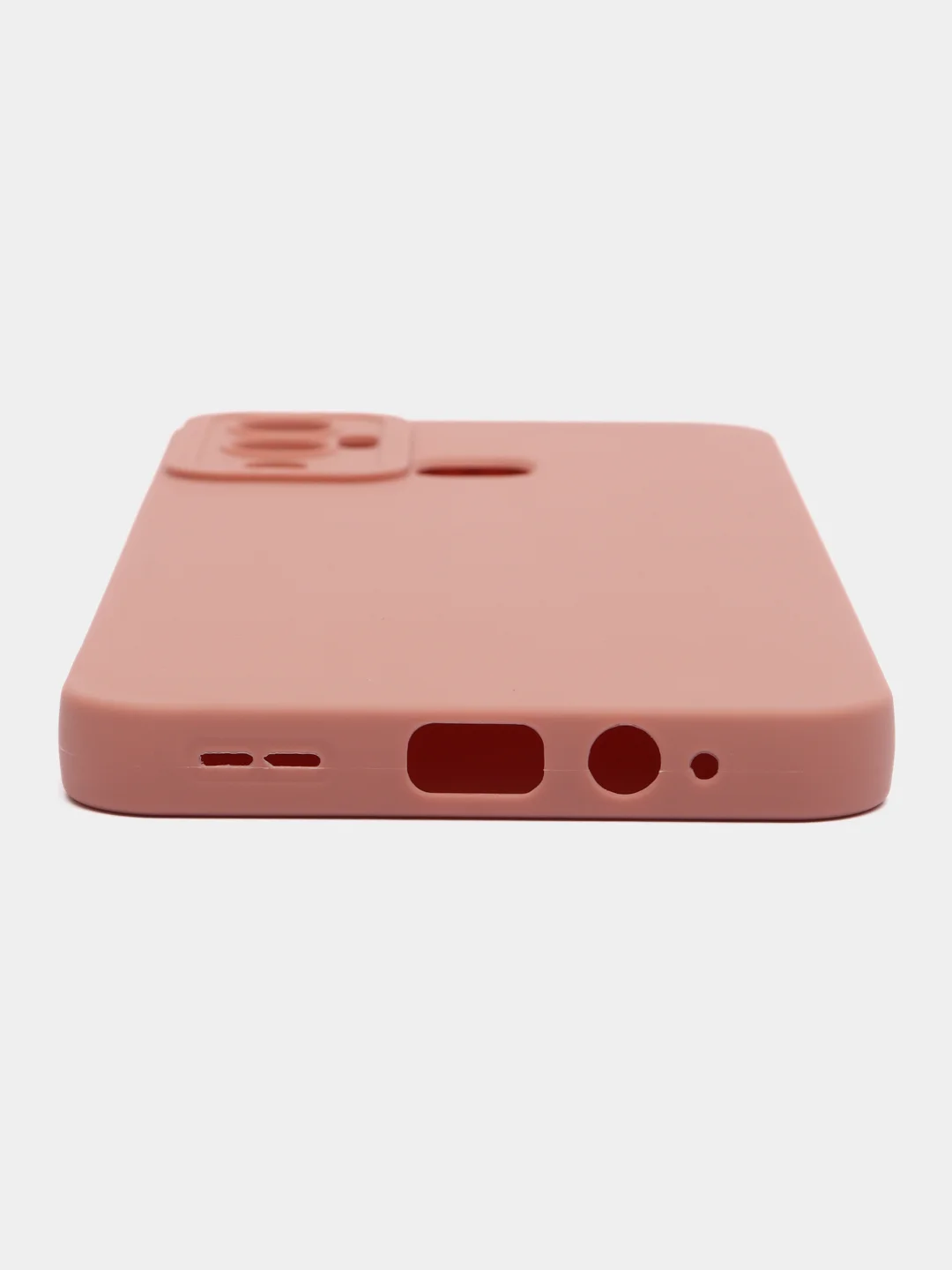 Чехол силиконовый Infinix Hot 12 Play (Инфиникс Хот 12 Плей) матовый, с защитой камеры