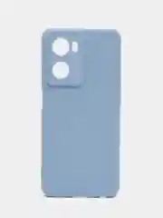 Голубой чехол для Oppo A57 (4G), Oppo A57S (Оппо А57/Оппо А 57S), силиконовый, матовый