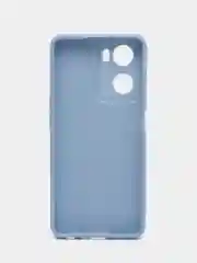 Голубой чехол для Oppo A57 (4G), Oppo A57S (Оппо А57/Оппо А 57S), силиконовый, матовый