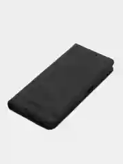 Черный чехол-книжка GQ для Oppo A57 4G / Oppo A57S / Oppo A77 4G / Oppo A77S / Оппо А57, из кожи