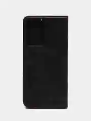 Черный чехол-книжка GQ для Oppo A57 4G / Oppo A57S / Oppo A77 4G / Oppo A77S / Оппо А57, из кожи