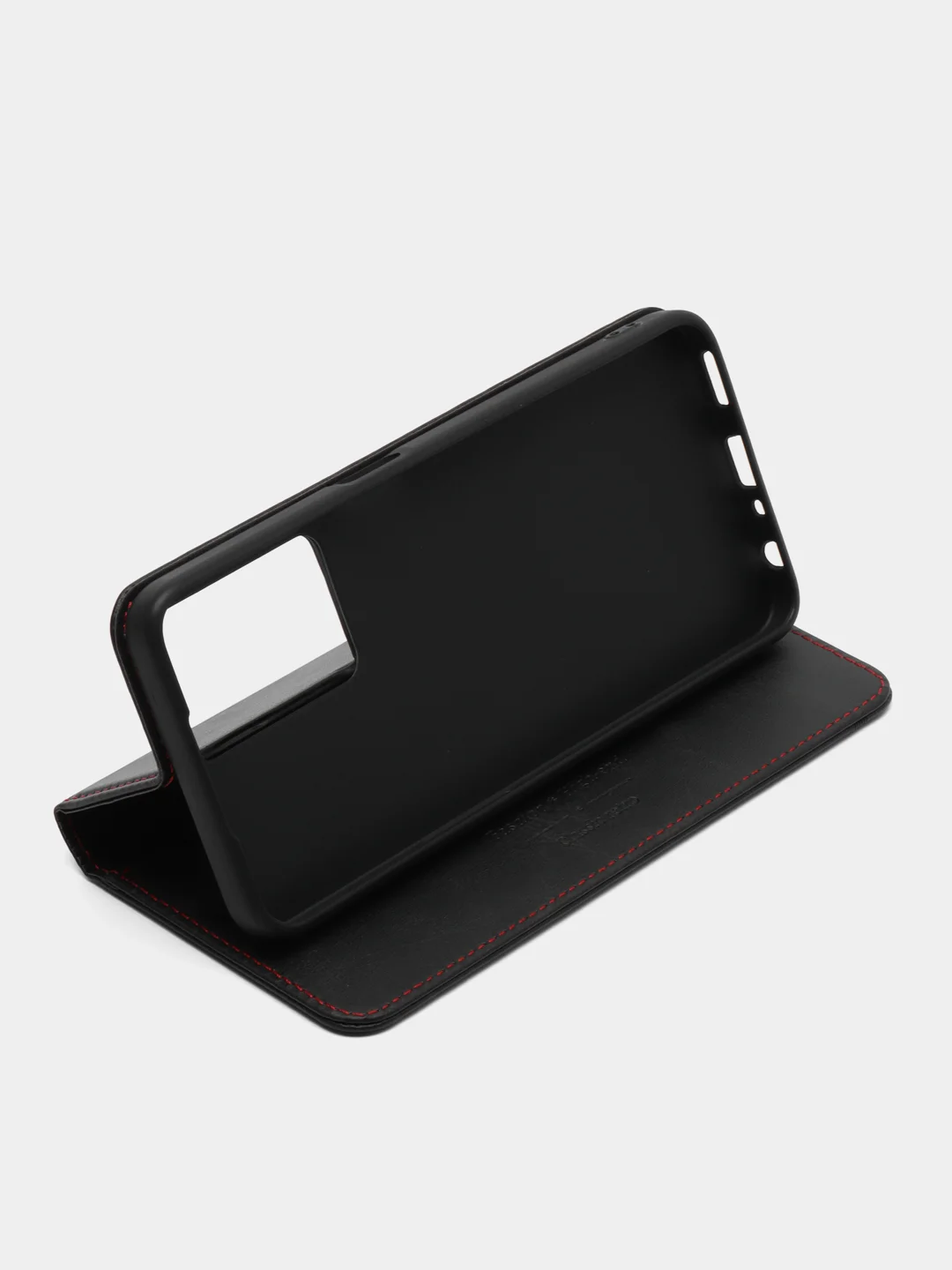 Черный чехол-книжка GQ для Oppo A57 4G / Oppo A57S / Oppo A77 4G / Oppo A77S / Оппо А57, из кожи