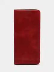 Красный чехол-книжка GQ для Infinix Smart 6 Plus (Инфиникс Смарт 6 Плюс), из искусственной кожи