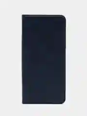 Синий чехол-книжка для Realme C 30 / Realme C30S (Реалми С 30S), из искусственной эко кожи