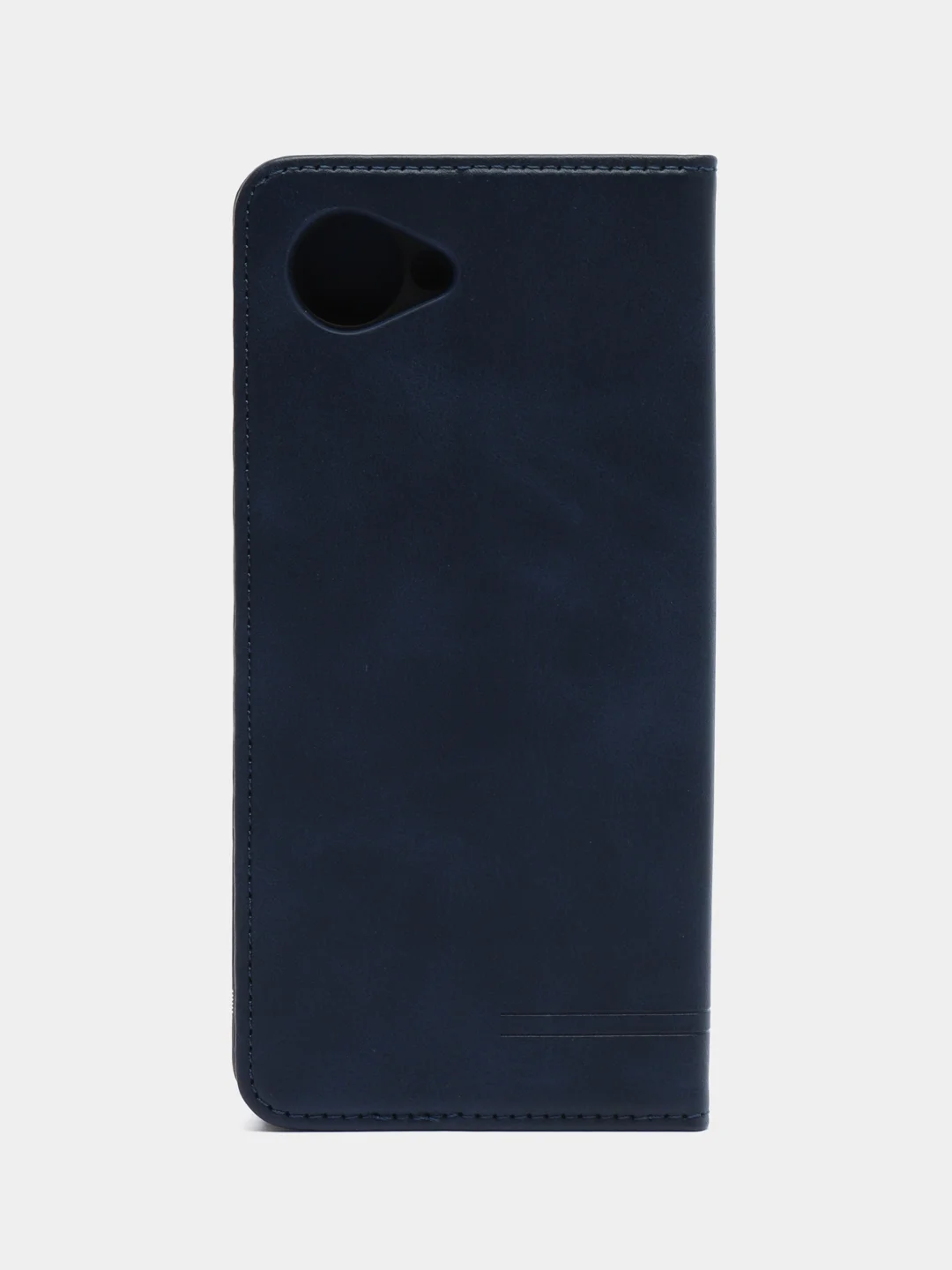 Синий чехол-книжка для Realme C 30 / Realme C30S (Реалми С 30S), из искусственной эко кожи