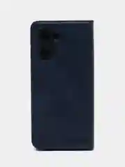 Синий чехол-книжка GQ для Realme C 33 (Реалми С 33) из ЭКО кожи
