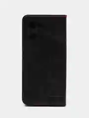 Черный чехол-книжка GQ для Realme C 33 (Реалми С 33) из ЭКО кожи