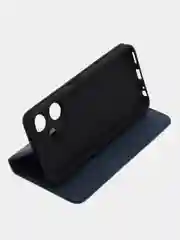 Синий чехол-книжка для GQ Infinix HOT 30i (Инфиникс Хот 30 ай) из высококачественной эко кожи