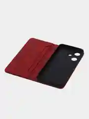 Красный чехол-книжка для GQ Infinix HOT 30i (Инфиникс Хот 30 ай) из высококачественной эко кожи
