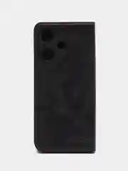 Черный чехол-книжка GQ для Infinix HOT 30 4G (Инфиникс Хот 30) из искусственной кожи