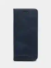 Синий чехол-книжка GQ для Huawei Honor X7a / Хуавей Хонор Х7а из экокожи