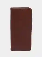 Коричневый чехол-книжка для GQ Infinix HOT 30i (Инфиникс Хот 30 ай) из высококачественной эко кожи