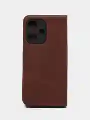 Коричневый чехол-книжка для GQ Infinix HOT 30i (Инфиникс Хот 30 ай) из высококачественной эко кожи