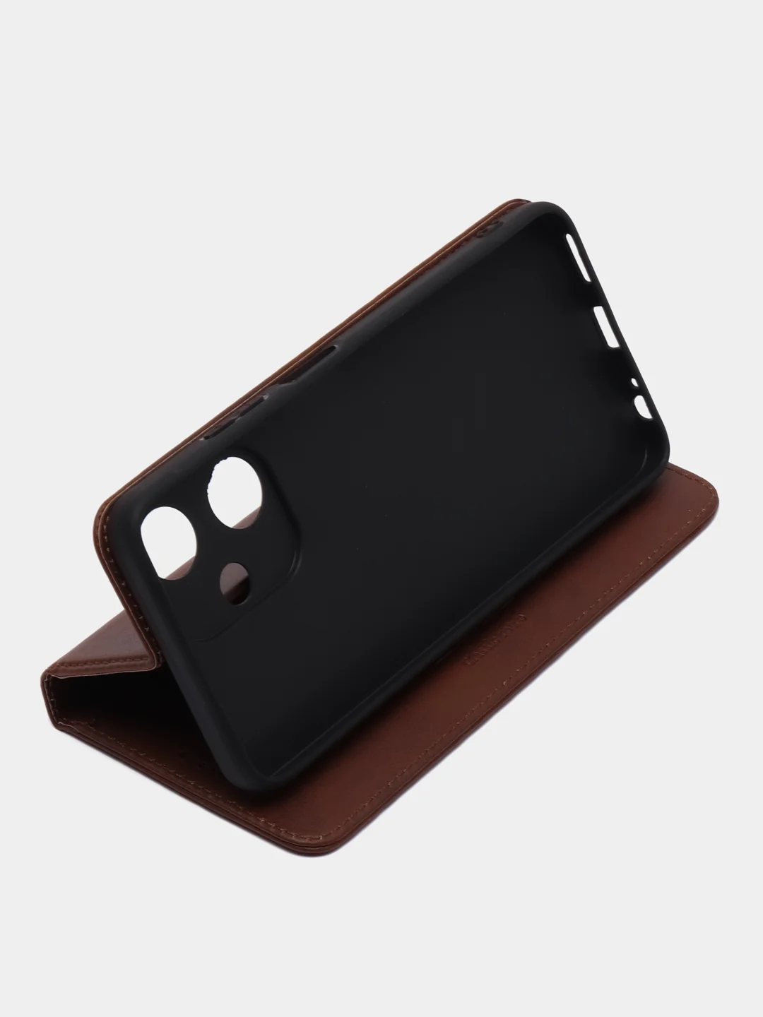 Коричневый чехол-книжка для GQ Infinix HOT 30i (Инфиникс Хот 30 ай) из высококачественной эко кожи