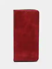 Красный чехол-книжка для Tecno Spark Go 2023 (Текно спарк гоу 2023) из искусственной эко кожи