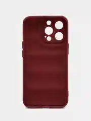 Бордовый чехол на айфон 13, iPhone 11, 14 Pro Max 7 8 Plus XR XS про макс
