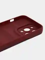 Бордовый чехол на айфон 13, iPhone 11, 14 Pro Max 7 8 Plus XR XS про макс