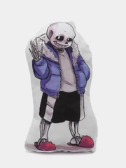 Фигурная подушка-дакимакура по игре "Undertale", Санс