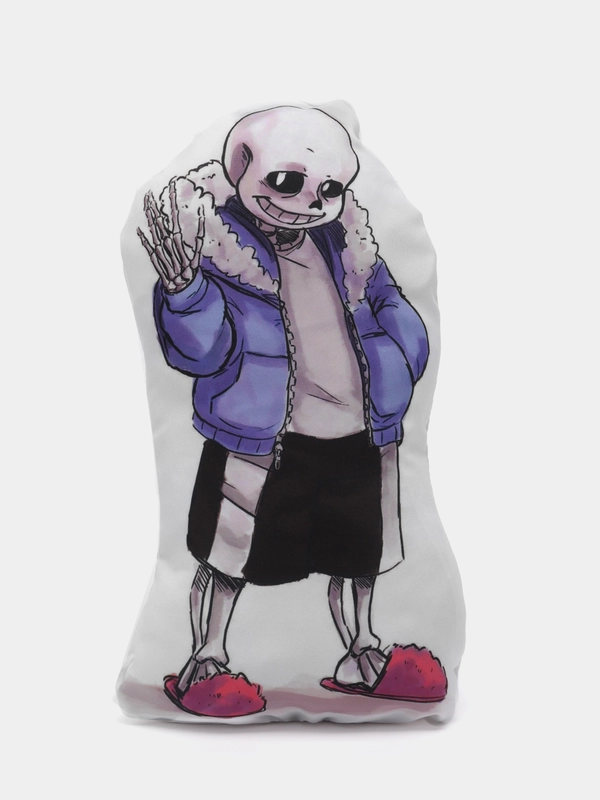Фигурная подушка-дакимакура по игре "Undertale", Санс