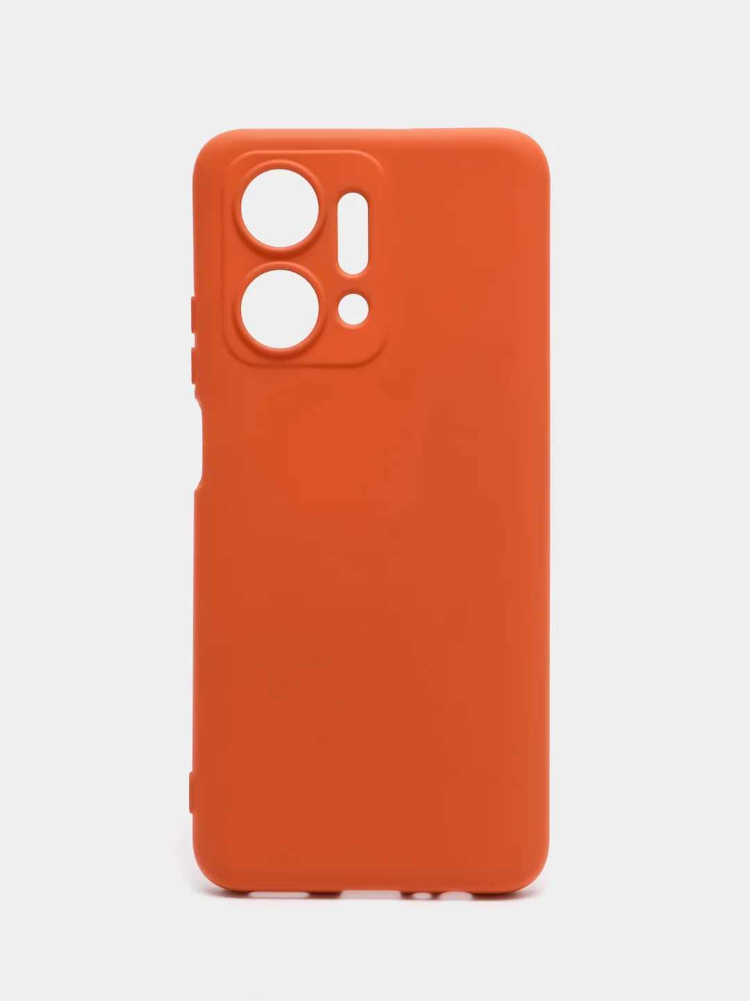 Коричневый чехол для HONOR X7a / X7a Plus + (Хонор Х7a / Х7а Плюс +), Silicone Case