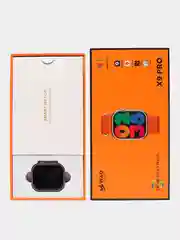 Розовый умные часы Smart Watch X9 Pro, часы 9 серии, два ремешка в комплекте