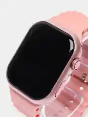 Розовый умные часы Smart Watch X9 Pro, часы 9 серии, два ремешка в комплекте