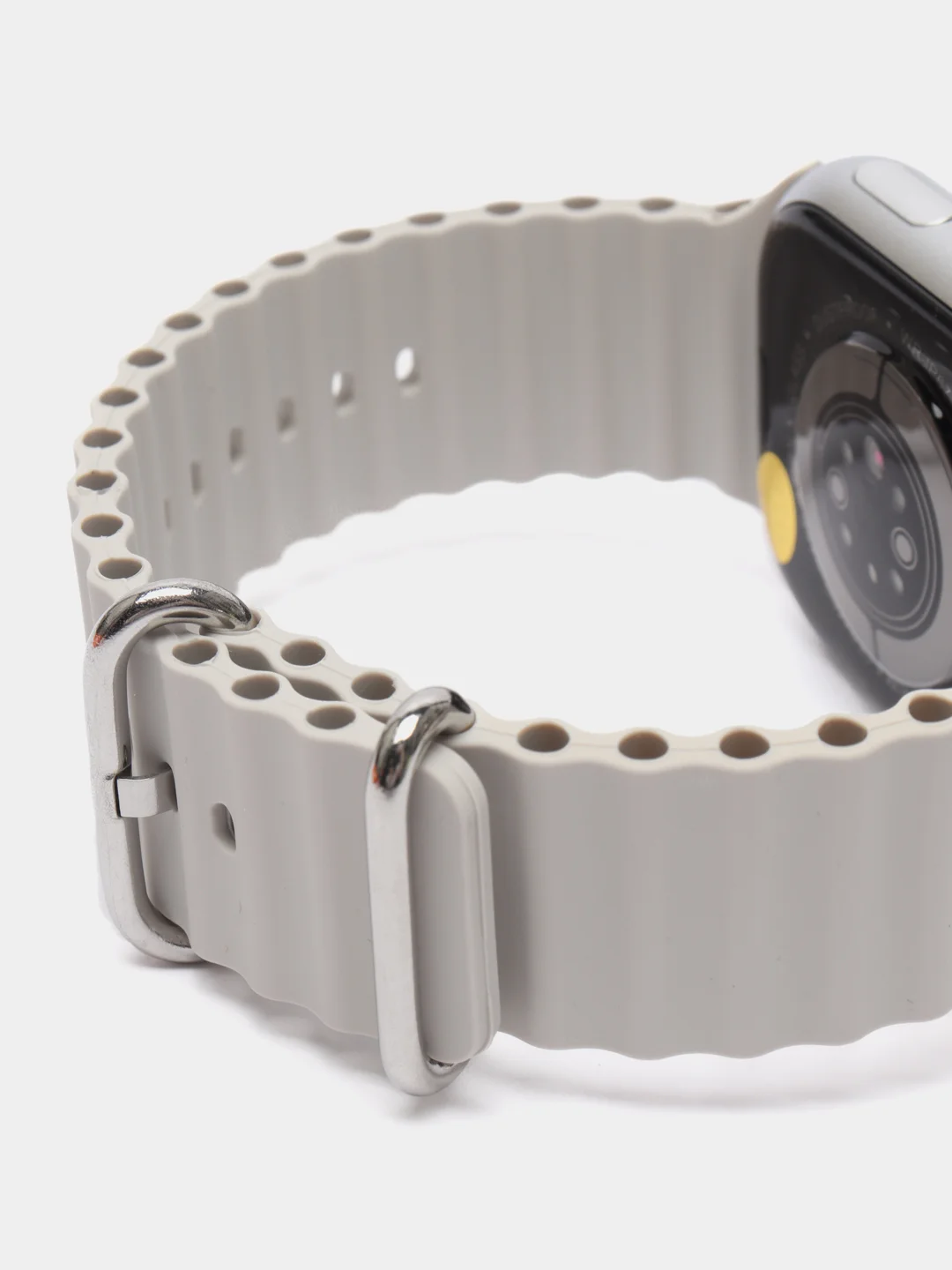 Серый металлик умные часы Smart Watch X9 Pro, часы 9 серии, два ремешка в комплекте