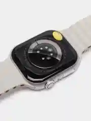 Серый металлик умные часы Smart Watch X9 Pro, часы 9 серии, два ремешка в комплекте