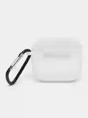 Белый силиконовый чехол для наушников Apple AirPods 2, 3, Pro, Pro 2