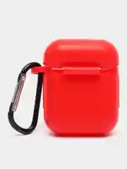 Красный силиконовый чехол для наушников Apple AirPods 2, 3, Pro, Pro 2