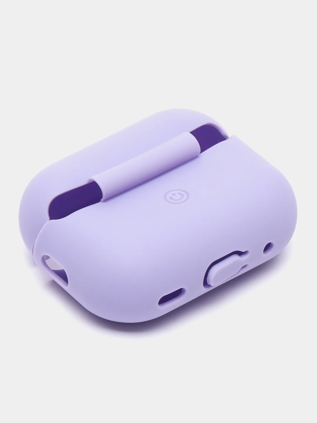 Лавандовый силиконовый чехол для наушников Apple AirPods 2, 3, Pro, Pro 2