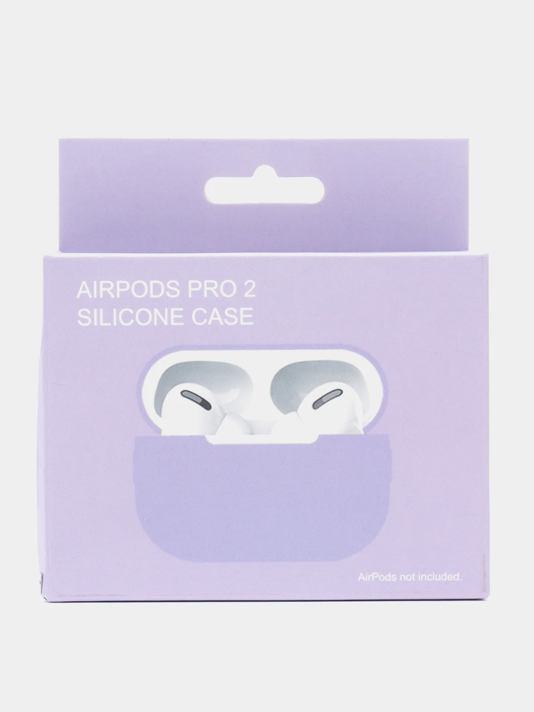 Лавандовый силиконовый чехол для наушников Apple AirPods 2, 3, Pro, Pro 2